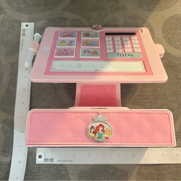 Disney Princess Style Collection Shop 'N Play Cash Register w Sounds & Phrases - Picture 6 of 8